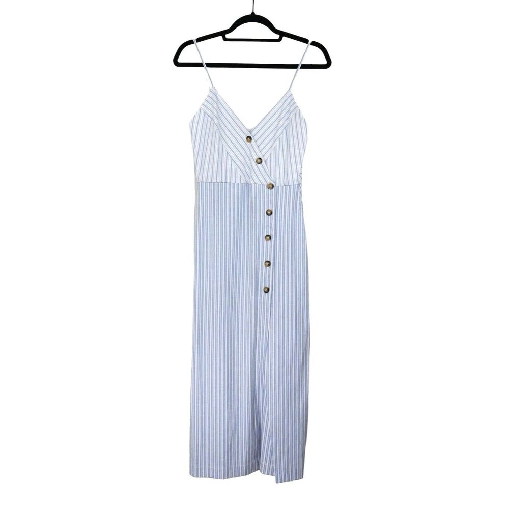 Zara Striped Tank Summer Dress XS